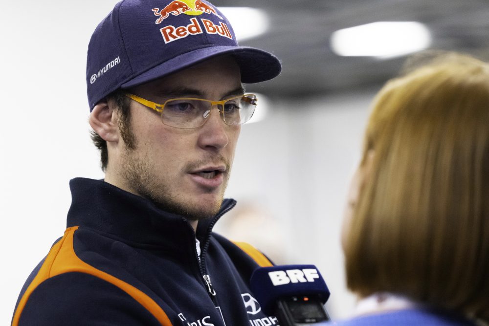 Thierry Neuville im BRF-Interview vor der Rallye Monte-Carlo (Bild: Austral/Hyundai Motorsport)