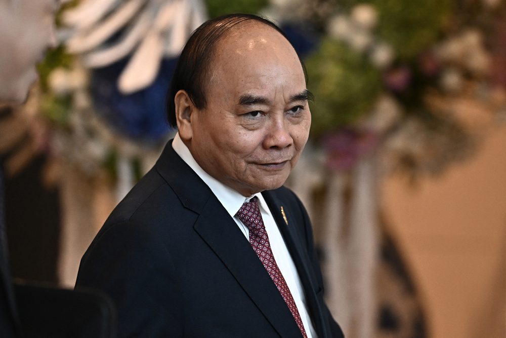 Vietnams Staatspräsident Nguyen Phuc (Bild: Lillian Suwanrumpha/Pool/AFP)