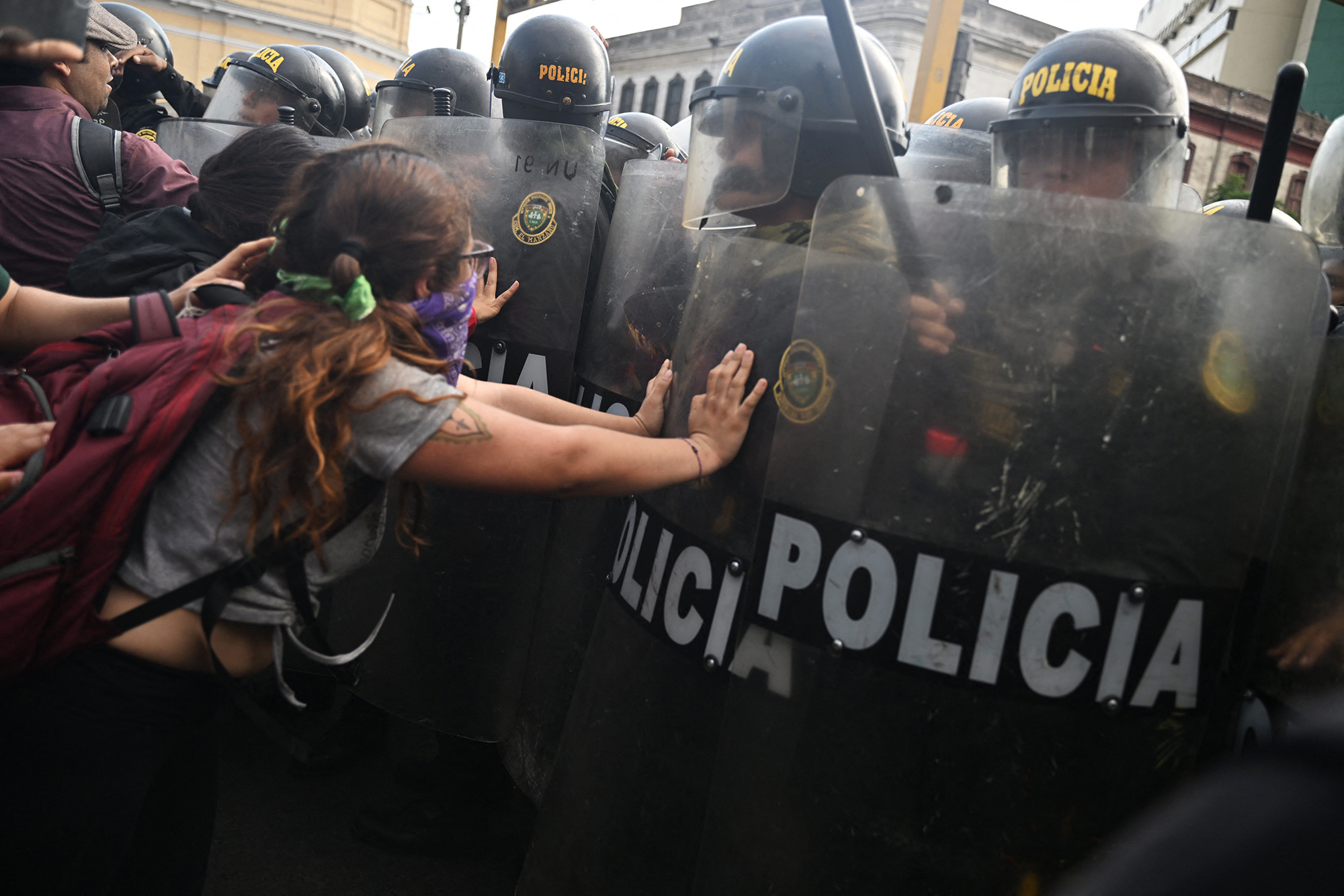 Massenproteste in Peru (Bild: Ernesto Benavides/AFP)