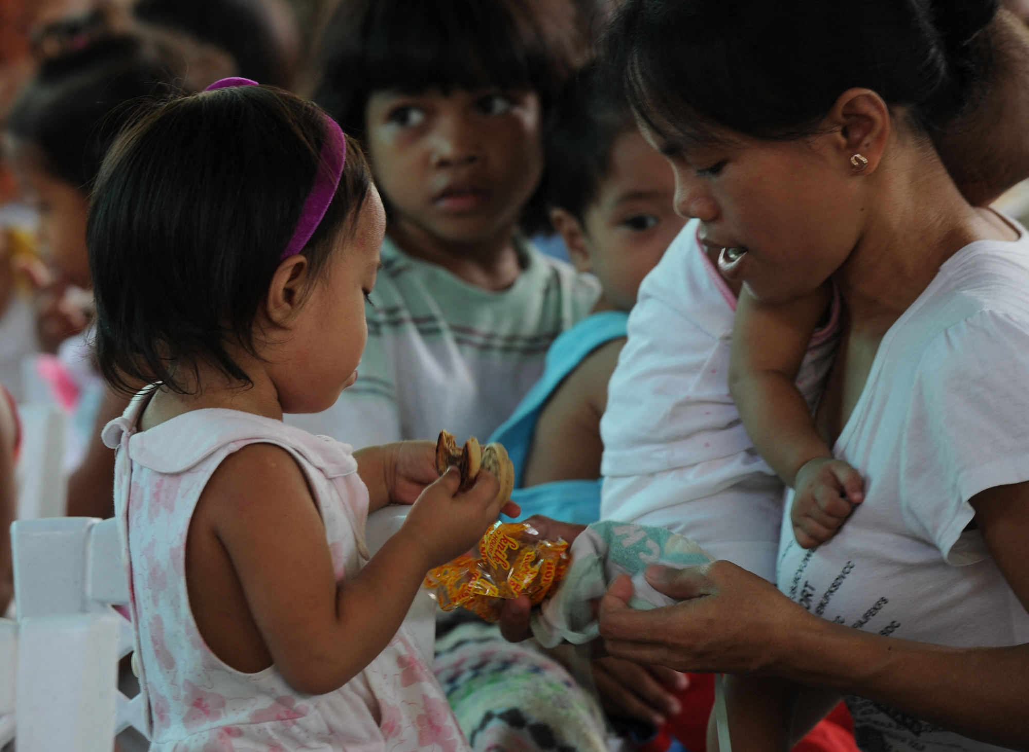 Kinder auf den Philippinen