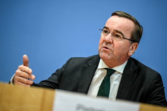 Der designierte deutsche Verteidigungsminister Boris Pistorius (Bild: Britta Pedersen/Pool/AFP)