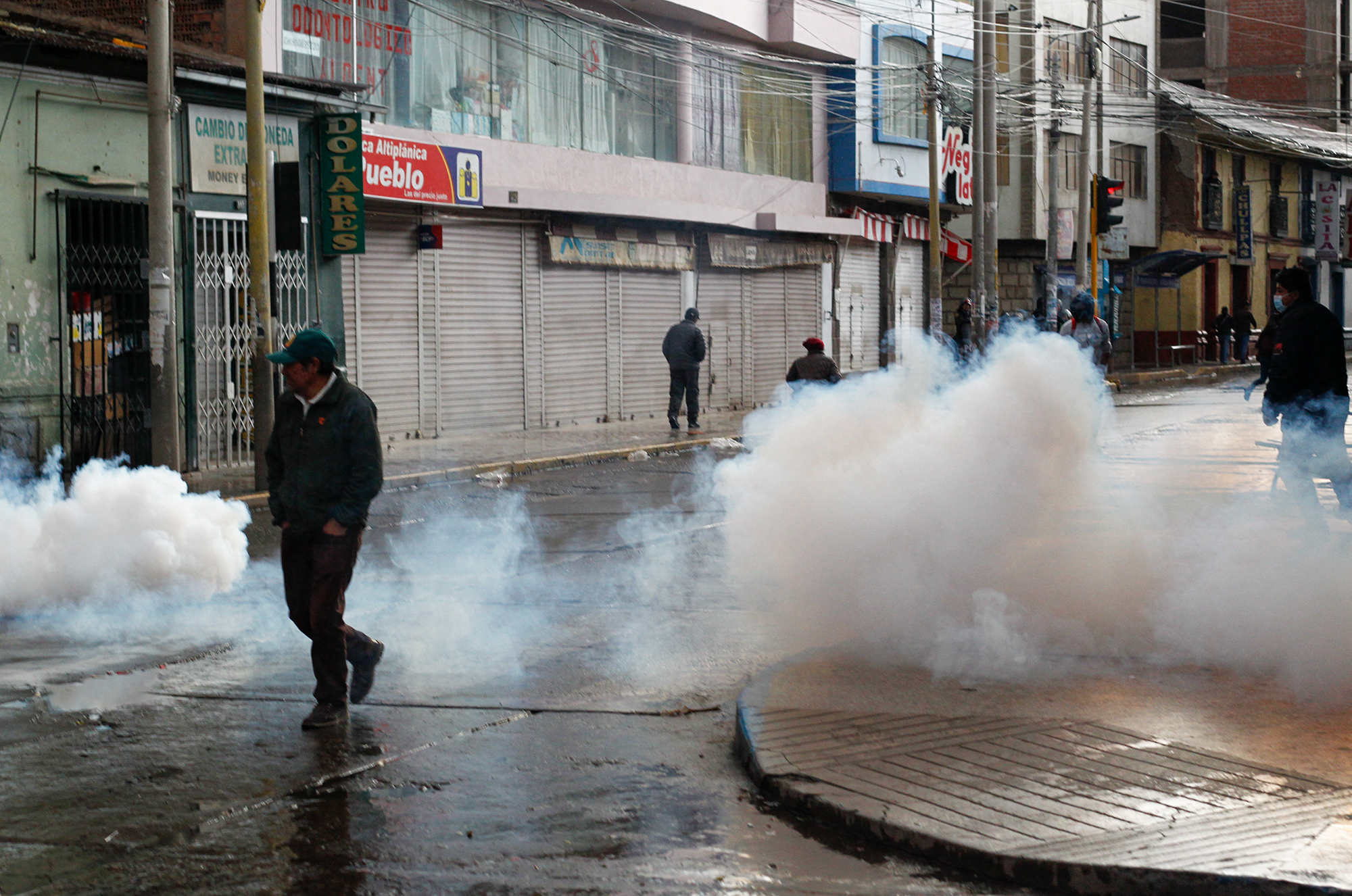 Proteste in Peru (Bild: Juan Carlos Cisneros/AFP)