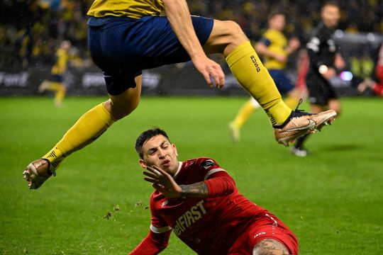Union Saint-Gilloise besiegte Antwerpen mit 2:1 (Bild: Laurie Dieffembacq/Belga)