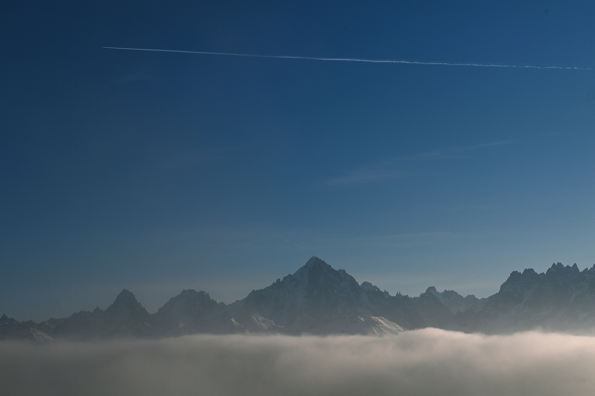 Französische Alpen Ende Januar (Bild: Olivier Chassignole/AFP)