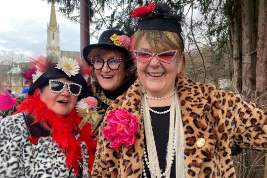 Altweiber in Eupen (Bild: Simonne Doepgen/BRF)