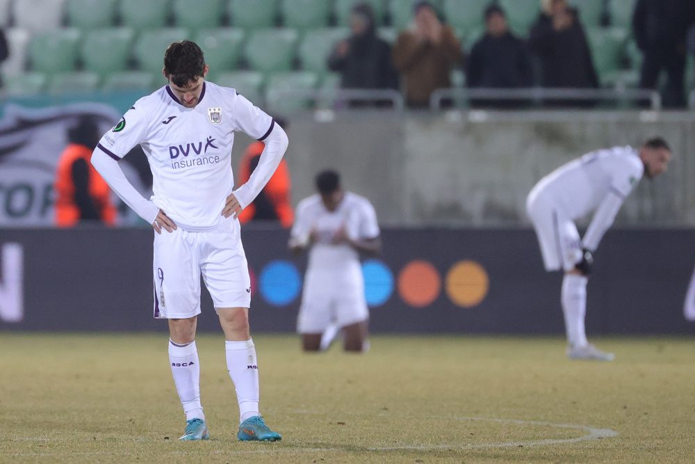 Benito Raman nach der Niederlage von Anderlecht in Bulgarien (Bild: Virginie Lefour/Belga)