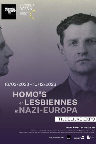 "Schwule und Lesben in Nazi-Europa" - Ausstellung in der Kaserne Dossin (Plakat: Kaserne Dossin)