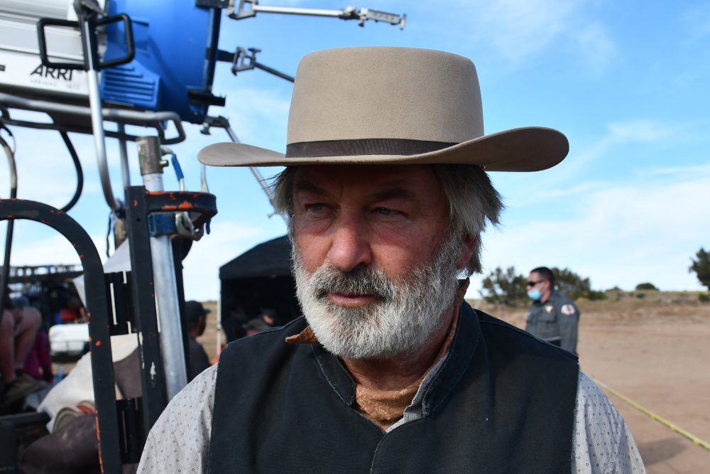 Alec Baldwin am Tag des Unglücks (Archivbild: Santa Fe County Sheriff's Office/AFP)