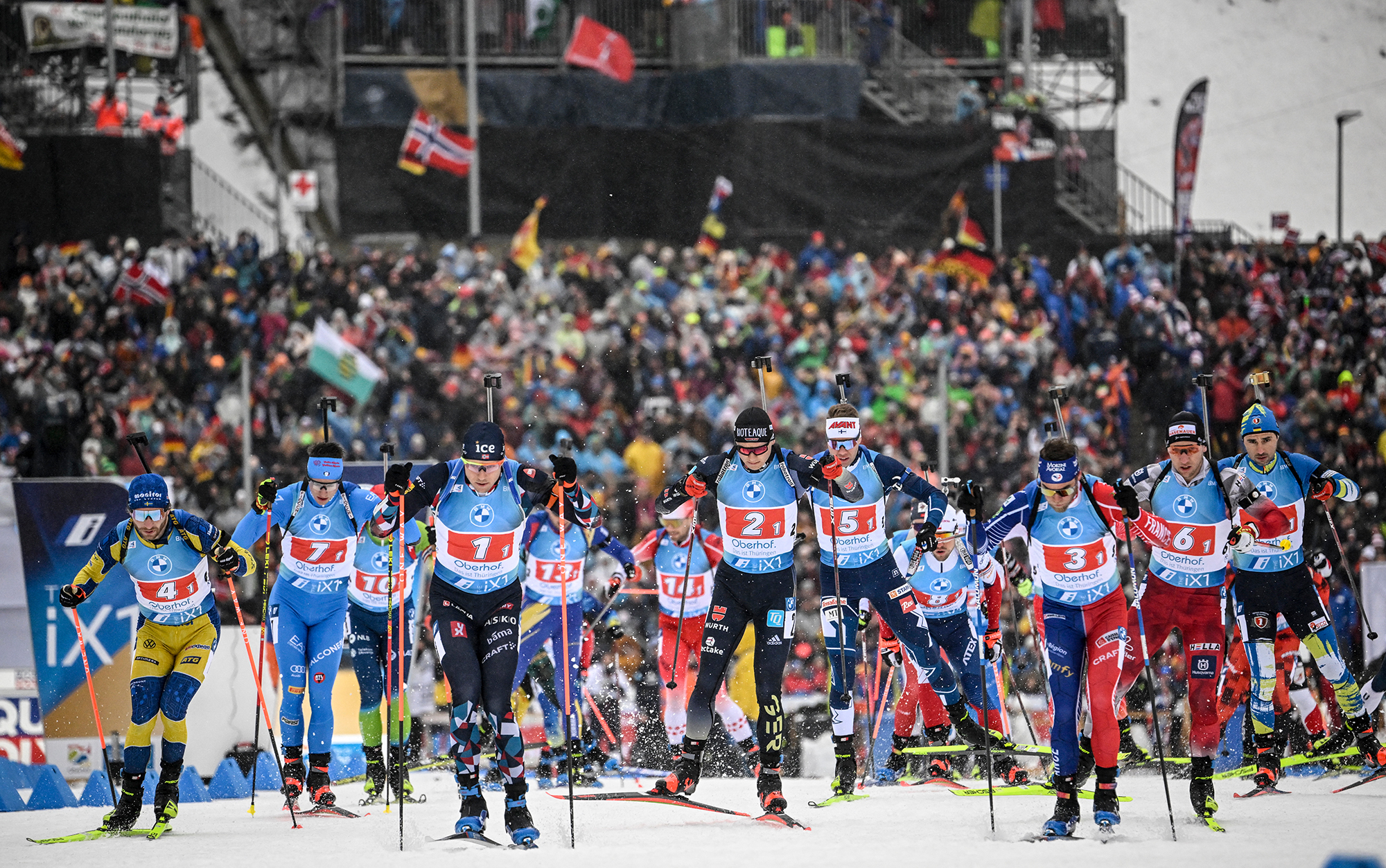 Biathlon-WM in Oberhof (Bild: Tobias Schwarz/AFP)