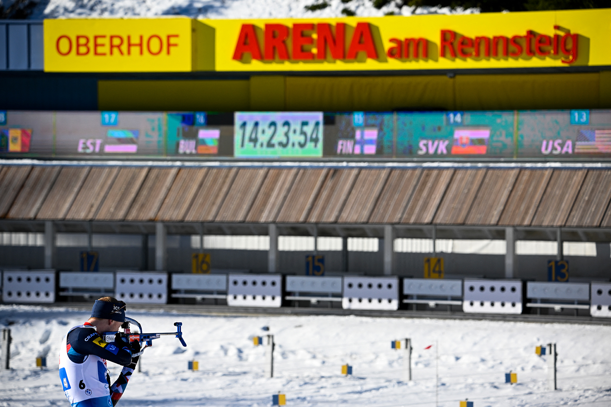 Biathlon-Weltmeisterschaft in Oberhof (Bild: Tobias Schwarz/AFP)