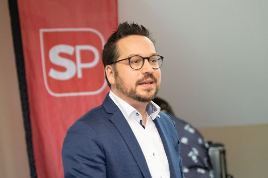 Björn Klinkenberg, Präsident der SP-Lokalsektion Kelmis (Bild: SP Kelmis)