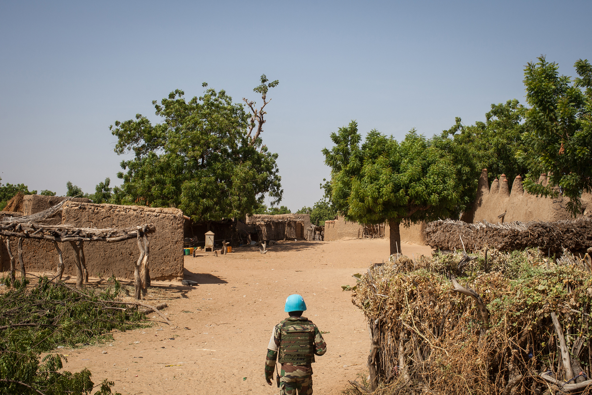 Blauhelm in Mali (Bild: Amaury Hauchard/AFP)