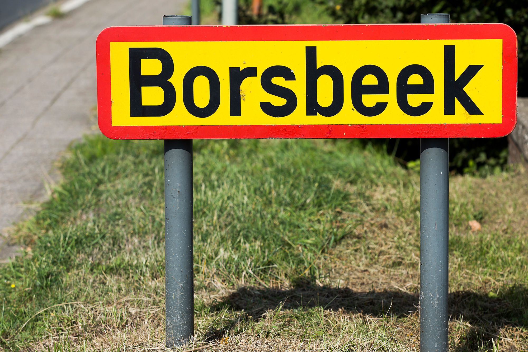 Schild der Gemeinde Borsbeek (Bild: Kristof Van Accom/Belga)