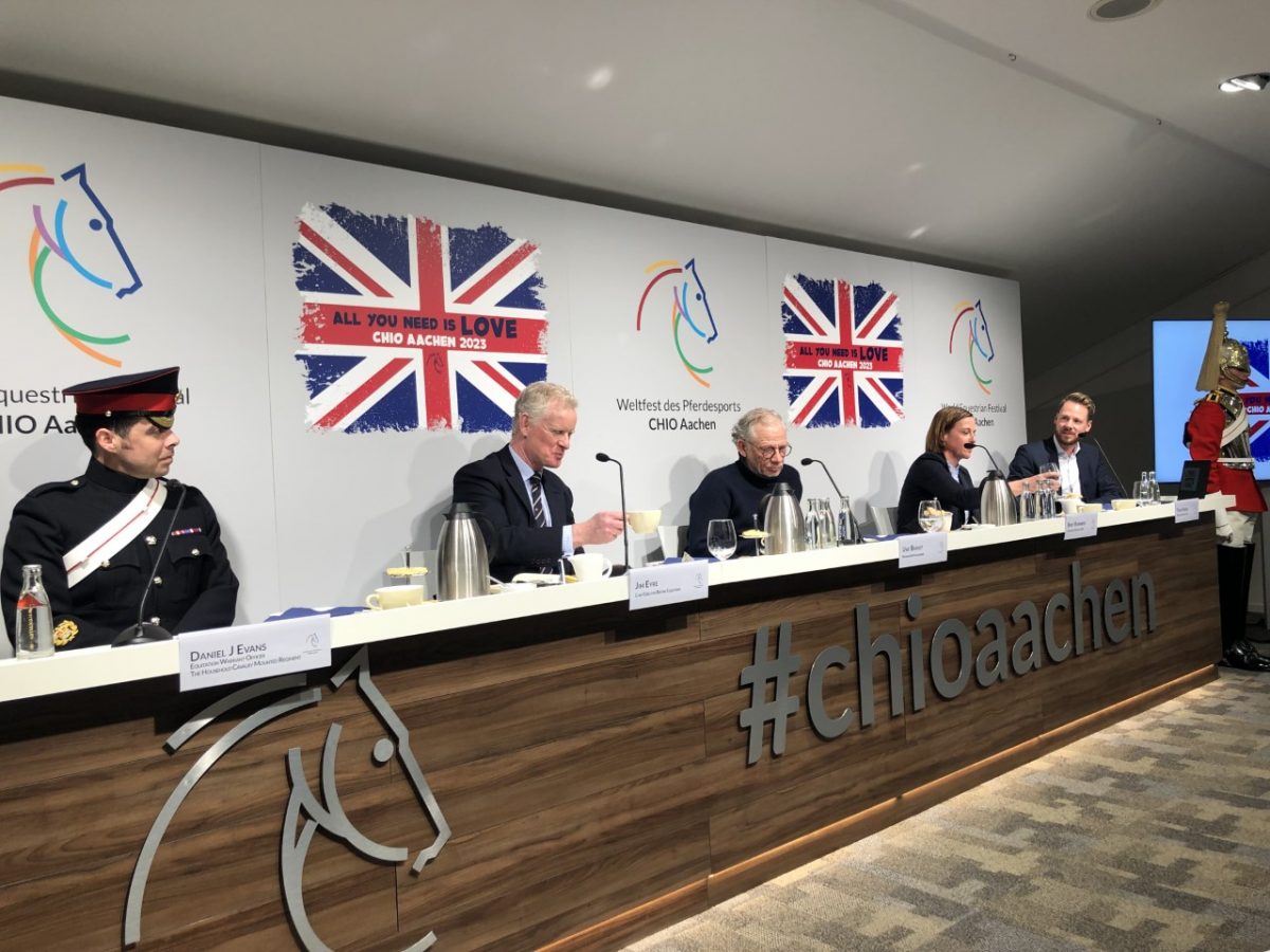CHIO 2023 "very British": Großbritannien offizielles Partnerland (Bild: Donovan Niessen/BRF)