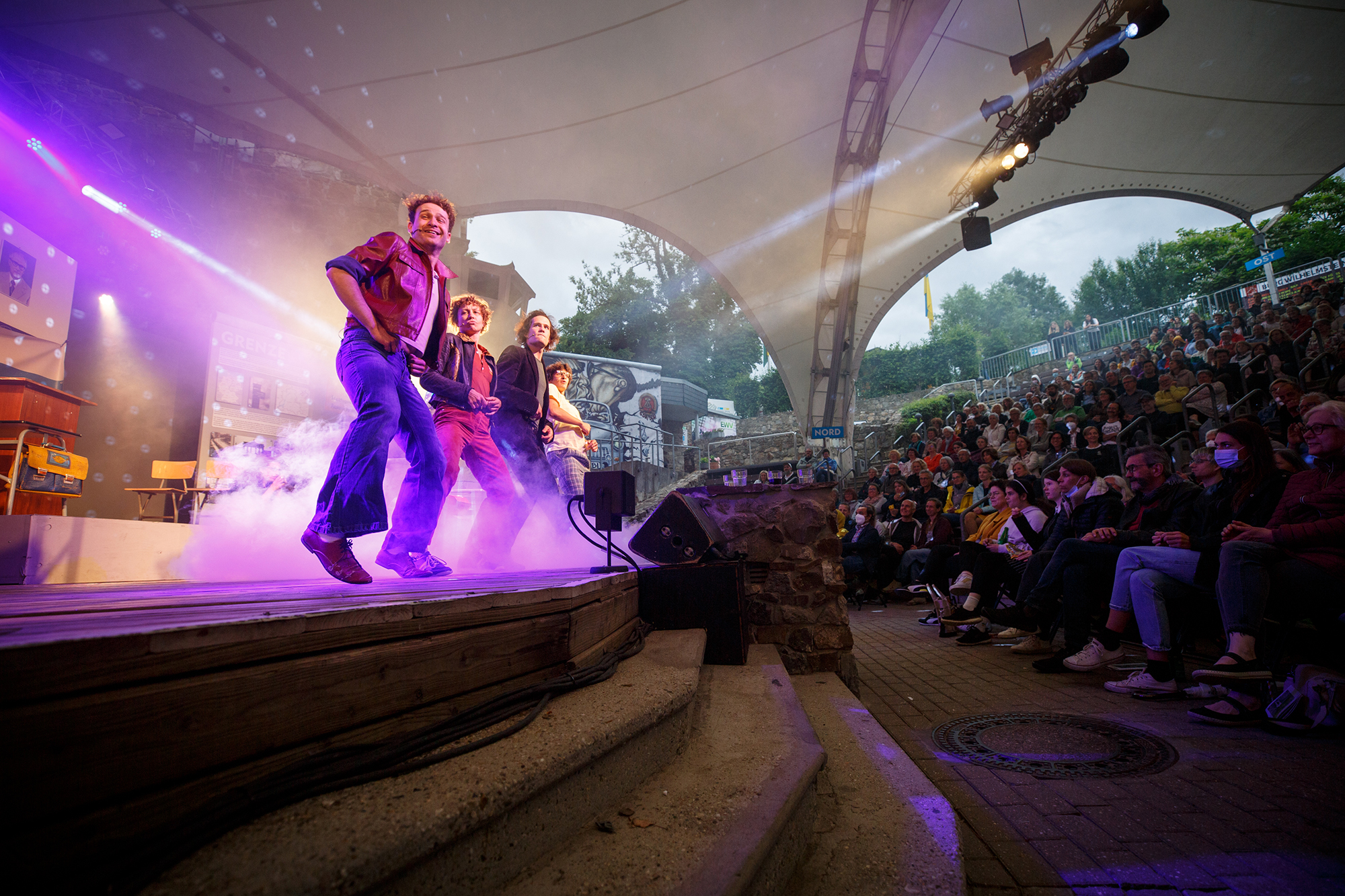 Das Das-Da-Musical im Sommer 2022 auf Burg Wilhelmstein (Bild: Das Da Theater/Chris Carle)