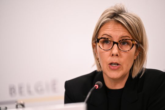 Verteidigungsministerin Ludivine Dedonder