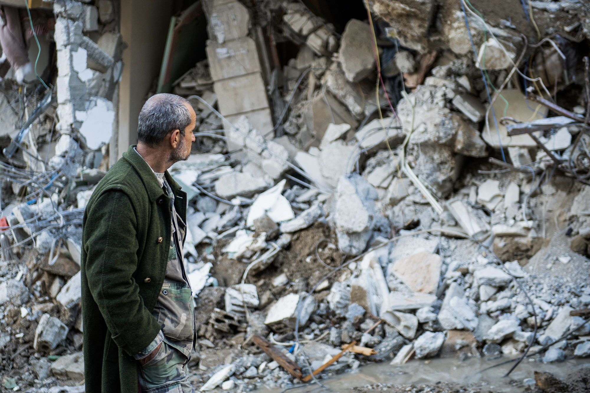 Erdbebenschäden im syrischen Dschabla (Bild: AFP)