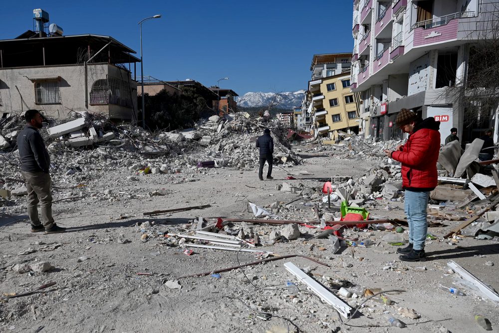 Gaziantep am 15. Februar (Bild: Ozan Kose/AFP)