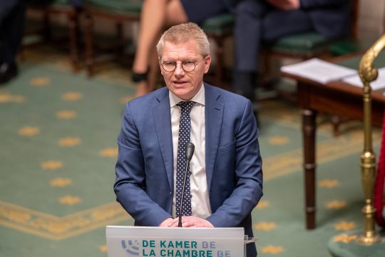 Verkehrsminister Georges Gilkinet (Bild: Nicolas Maeterlinck/Belga)