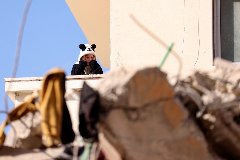 Zerstörungen in Jableh, Syrien (Bild: Karim Sahib/AFP)