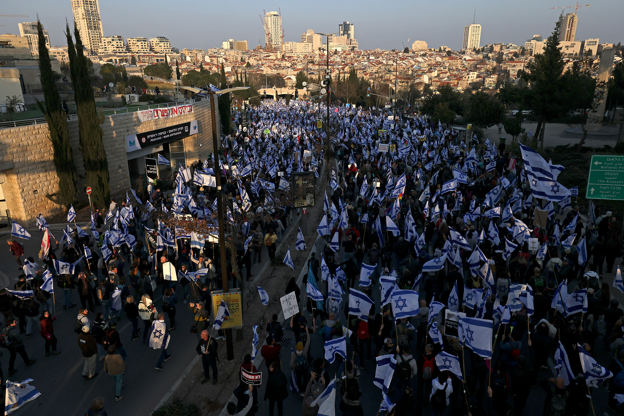 Proteste in Jerusalem (Bild: Ahmad Gharabli/AFP)