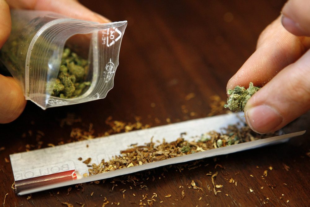 Joint (Illustrationsbild: Daniel Karmann/EPA)