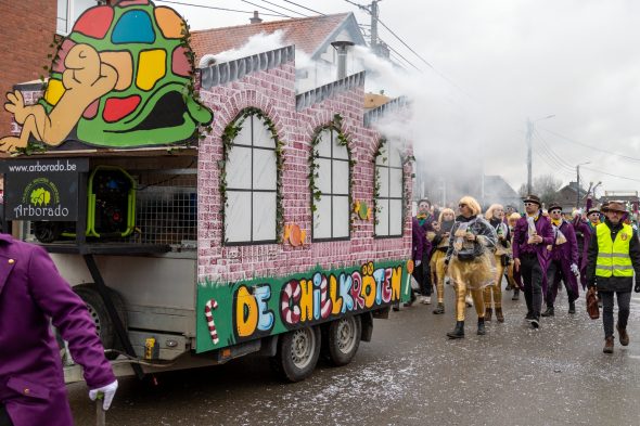 Karnevalszug Raeren 2023 (Bild: Olivier Krickel/BRF)