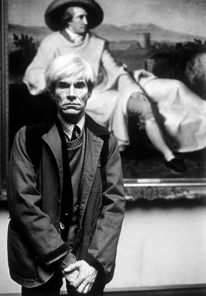 Andy Warhol, Frankfurt 1981 (© Barbara Klemm)