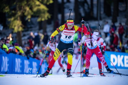 Fünf Fehler und nur Platz 70 für Lotte Lie im Einzel (Bild: Kevin Voigt)
