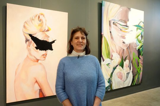 Nathalie Pirotte stellt im Alten Schlachthof aus (Bild: Dogan Malicki/BRF)