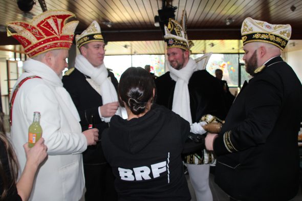 Prinz Marco I. aus Eupen besucht den BRF