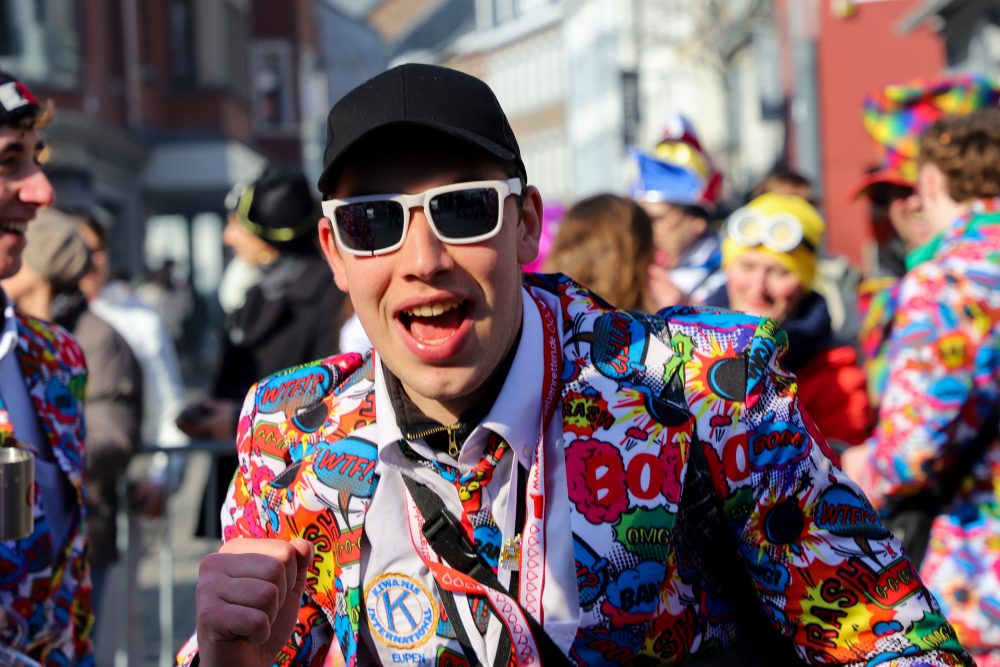 Rosenmontagszug in Eupen 2023 (Bild: Julien Claessen/BRF)