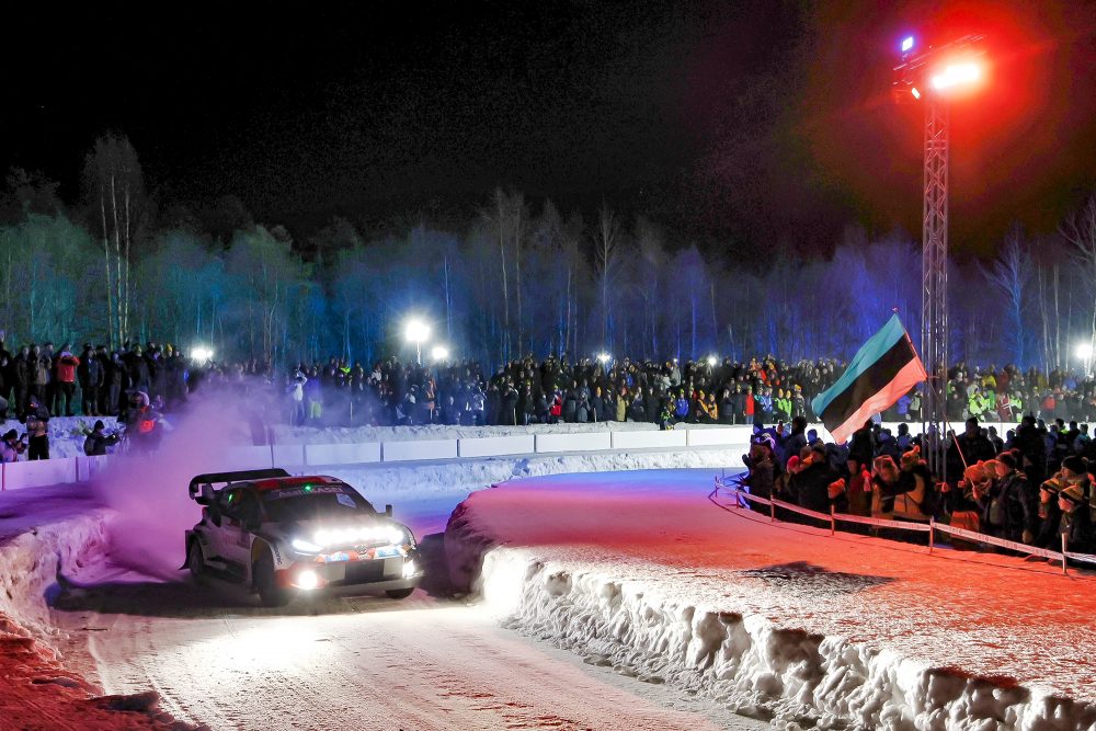 Kalle Rovanperä/Jonne Halttunen beim Auftakt der Rallye Schweden (Bild: Toyota Gazoo Racing WRT)