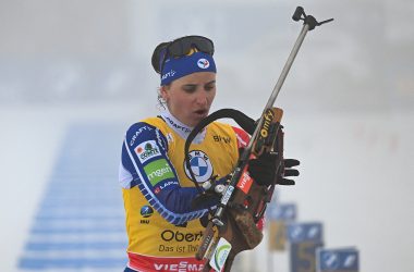 Julia Simon gewinnt die WM-Verfolgung in Oberhof (Bild: Christof Stache/AFP)