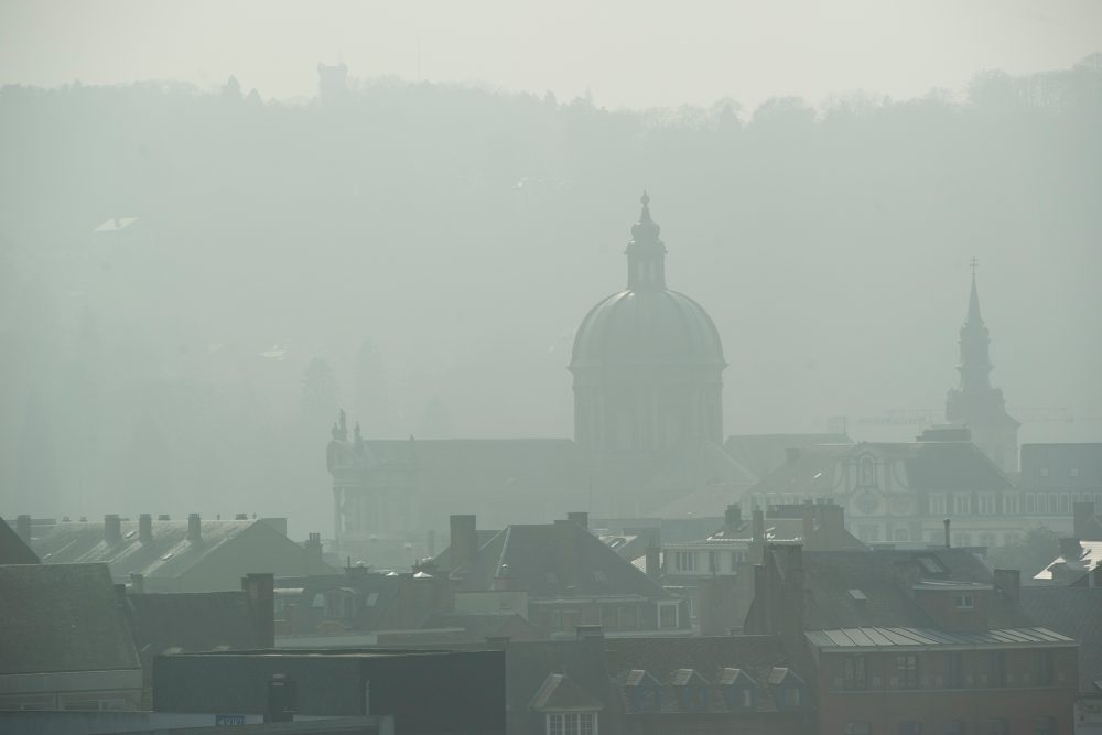 Smog in Namur