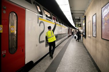 SNCB-Zug in Brüssel