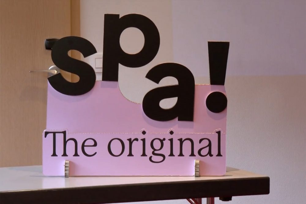 Das neue Logo der Stadt Spa (Bild: Vedia)