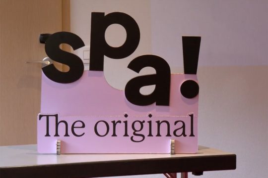 Das neue Logo der Stadt Spa (Bild: Vedia)