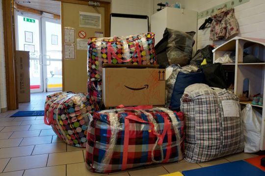 Spendenaktion in Kelmis und Raeren für die Erdbebenopfer in der Türkei und Syrien (Bild: Dogan Malicki/BRF)