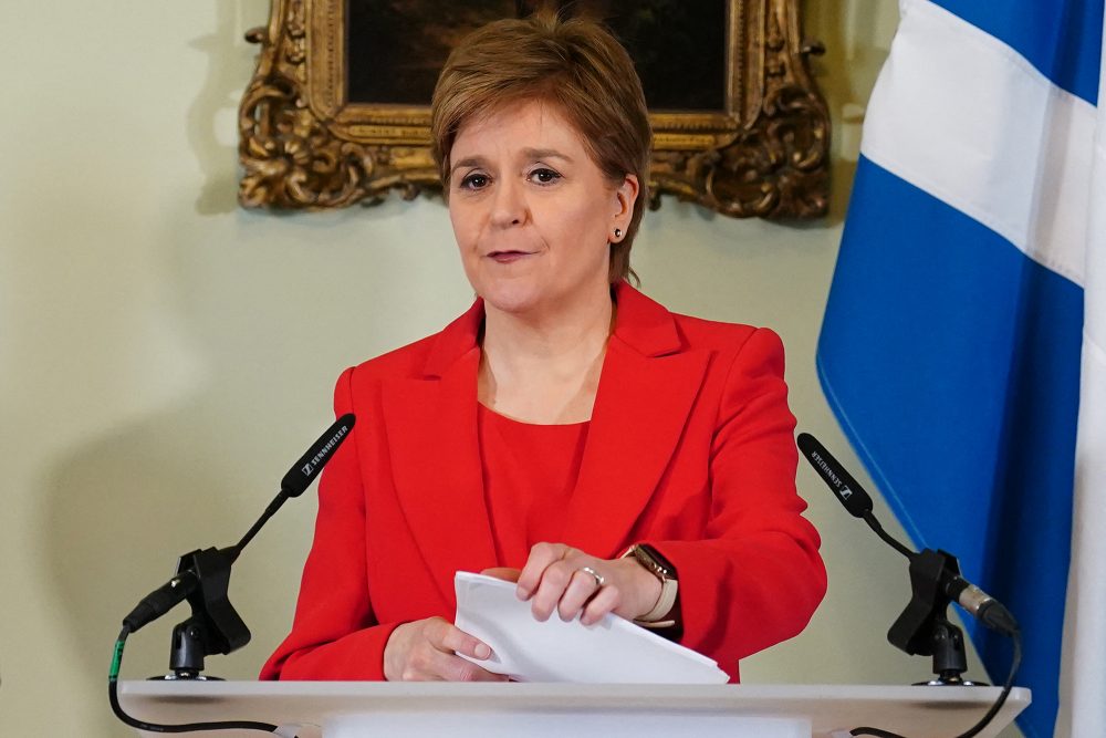 Nicola Sturgeon (Archivbild: Jane Barlow/AFP)