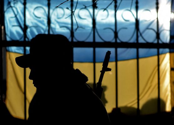 Ukraine-Flagge (Archivbild: Filippo Monteorte/AFP)