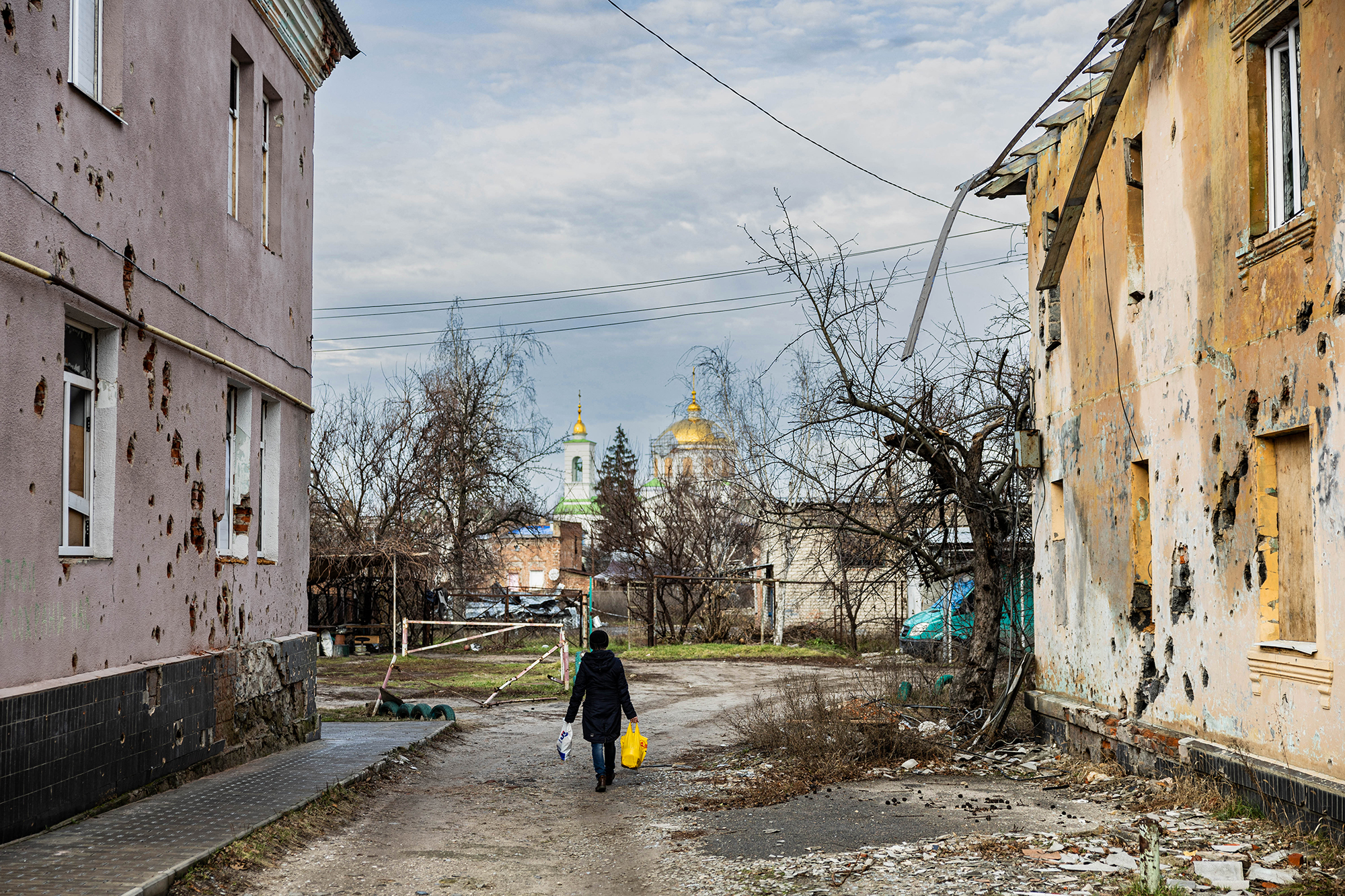 Isjum im Osten der Ukraine (Bild: Sameer Al-Doumy/AFP)