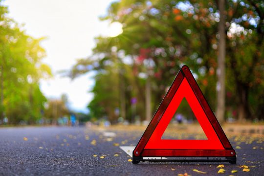 Warndreieck (Illustrationsbild: © PantherMedia/it_homecom@hotmail.com)