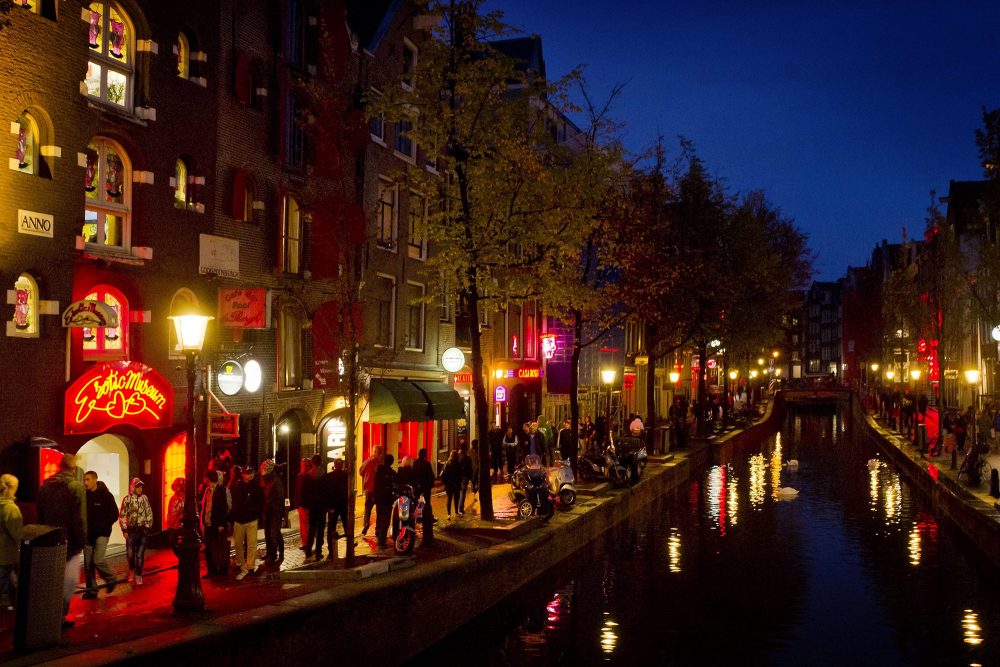 Rotlicht-Bezirk in Amsterdam (Archivbild: EPA)