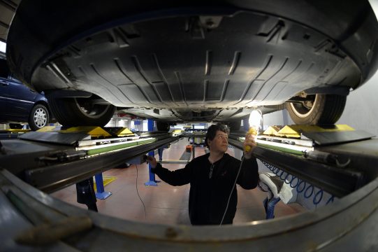 Autosécurité (Bild: Eric Lalmand/Belga)