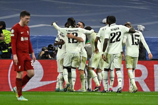 Real Madrid hat die Runde der letzten Acht erreicht (Bild: Javier Soriano/AFP)