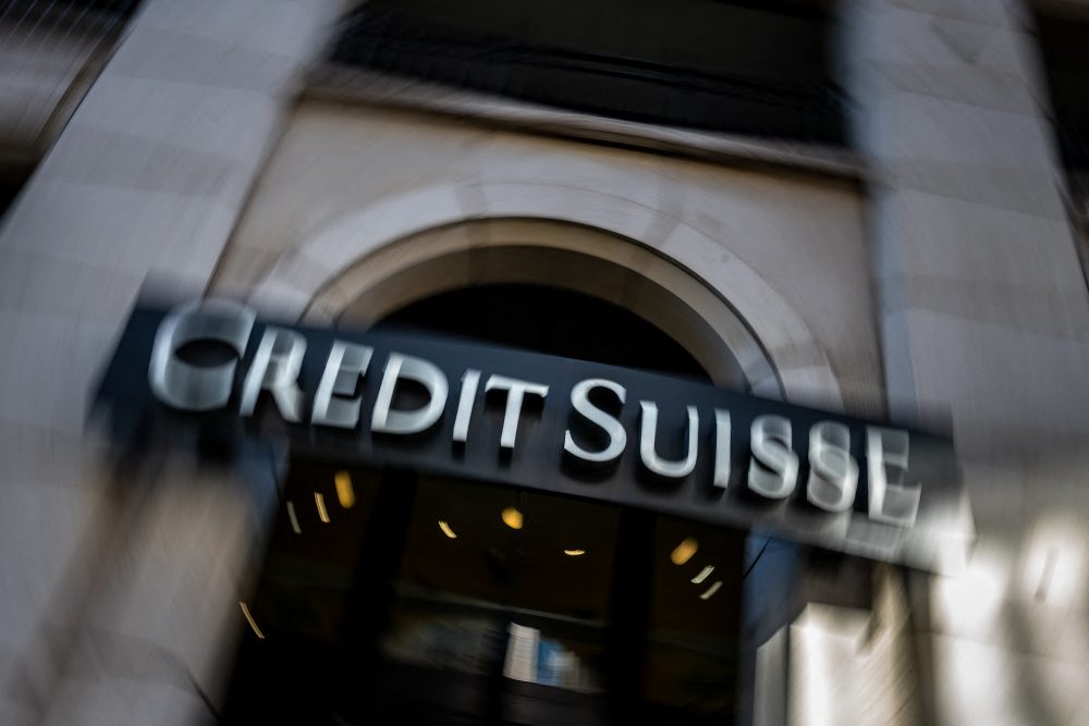 Filiale der Bank Credit Suisse im schweizerischen Genf (Bild: Fabrice Coffrini/AFP)