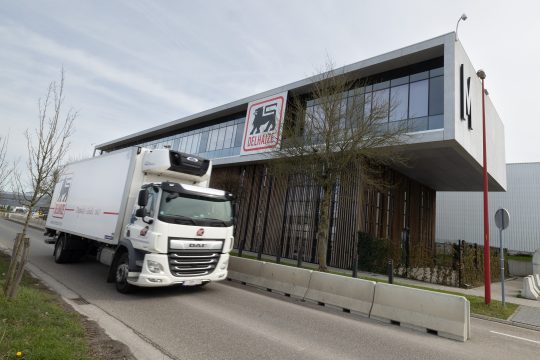 Hauptsitz der Supermarktkette Delhaize in Zellik, Asse (Archivbild: Benoit Doppagne/Belga)