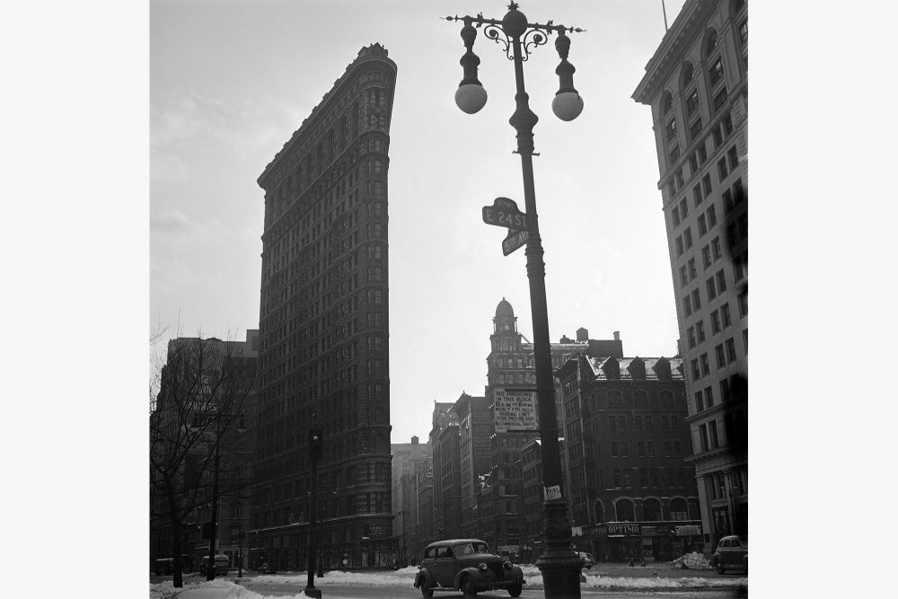 Das berühmte Flatiron Building in New York, hier auf einem Archivfoto aus 1947 (Bild: Eric Schwab/AFP)