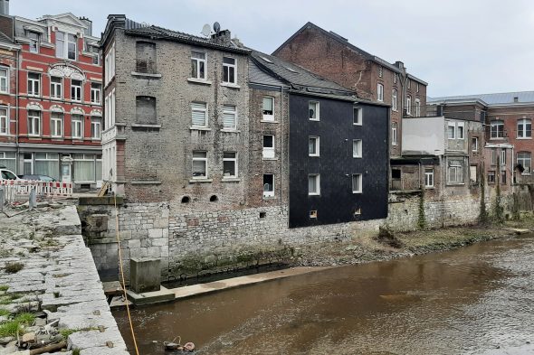 Hochwasserfolgen in Verviers - März 2023 (Bild: Manuel Zimmermann/BRF)